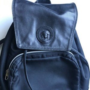 Versace Medusa Nylon Backpack